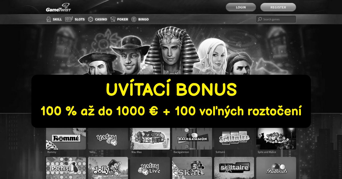 GameTwist Casino - Najlepšie online sloty Slovensko
